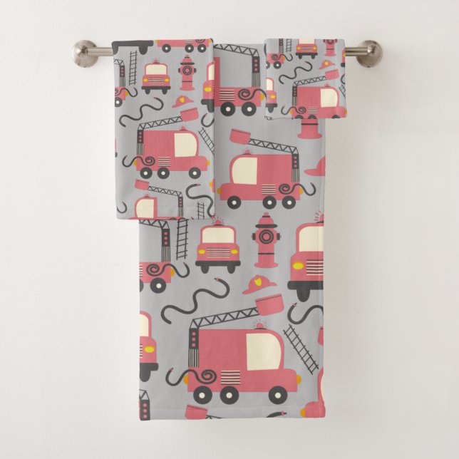 Camiones rojos Bomberos Bomberos Niños Vehículos d (In situ)