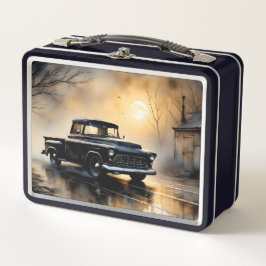 Camioneta Clásica Antigua Negra 1957