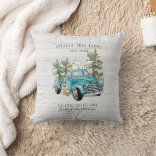 Camioneta de Casa de Campo Rústica Almohada con