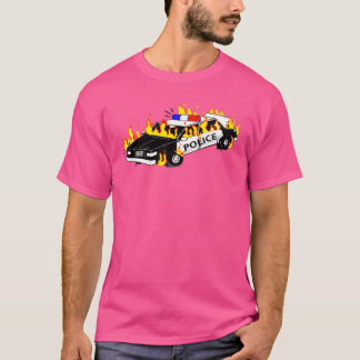 CAMIONETA DE POLICÍA CAMISETA friend family