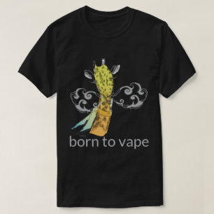 Camisa Ω VAPE   Nacido en Vape Giraffe DK VapeGoat