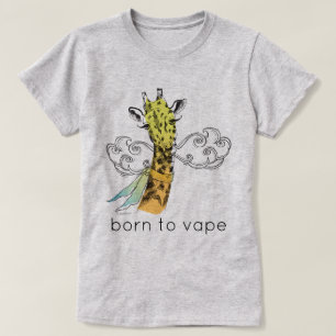 Camisa Ω VAPE   Nacido en Vape Giraffe   VapeGoat™
