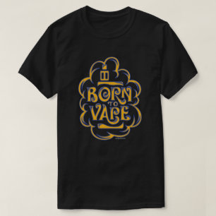 Camisa Ω VAPE   Nacido para Vape Gold Blue VapeGoa