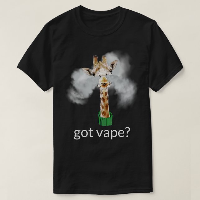 Camisa Ω VAPE | Obtuvo Vape Giraffe DK VapeGoat™ (Diseño del anverso)