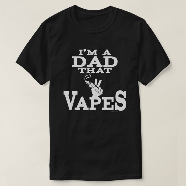 Camisa Ω VAPE | Papá que se va | VapeGoat™ (Diseño del anverso)