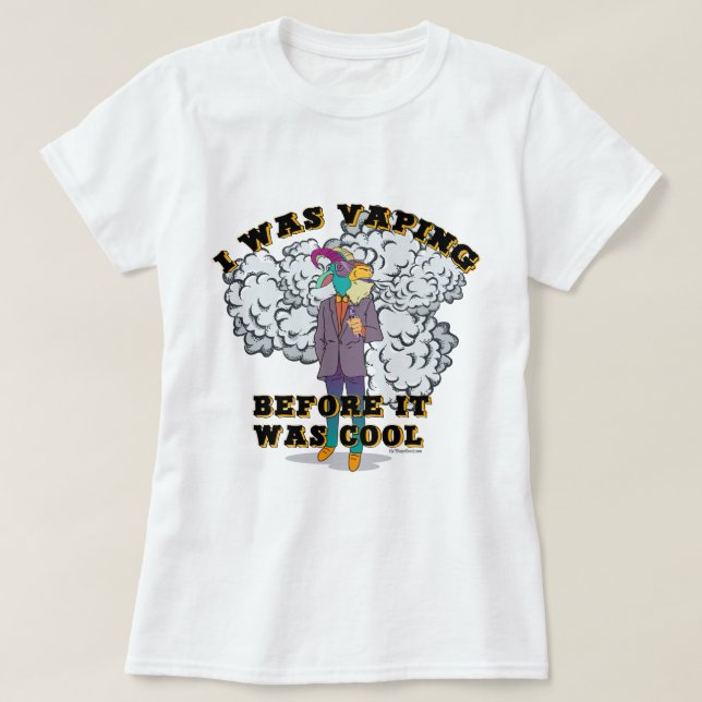 Camisa Ω VAPE | Vaping antes de que fuera Guay Vap (Diseño del anverso)