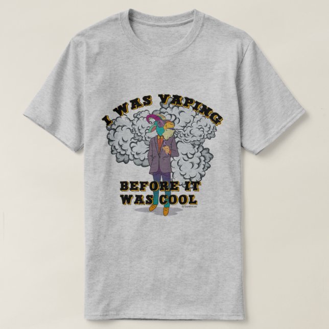 Camisa Ω VAPE | Vaping antes de que fuera Guay Vap (Diseño del anverso)