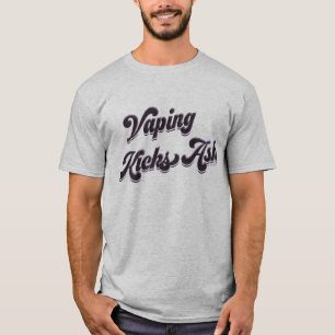 Camisa Ω VAPE Vaping Kicks Ash VapeGoat™