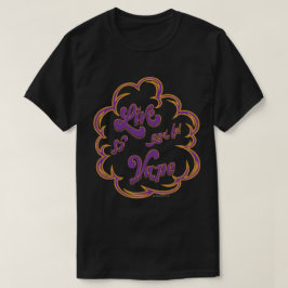 Camisa Ω VAPE | Vivir y dejar Vape | VapeGoat™