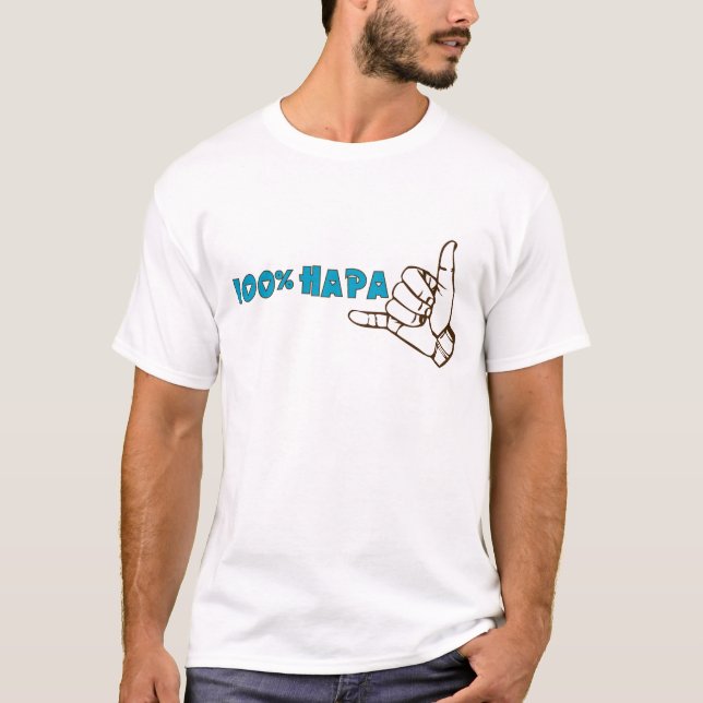 Camisa 100% de Hapa (Anverso)
