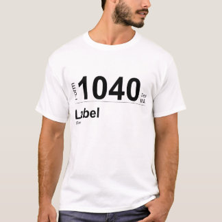 CAMISA 1040 DEL IRS