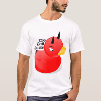 Camisa 1266 de Duckies del diablo de FRC [roja]