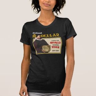 Camisa 1519 del viaje del mundo de Magellan