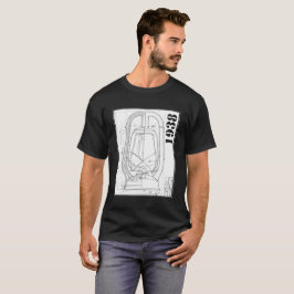 Camisa 1938 de la compañía del dibujo lineal del