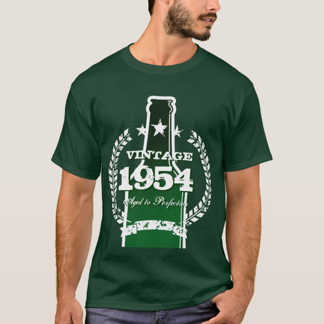 Camisa 1954 de la etiqueta de la botella de (Anverso)