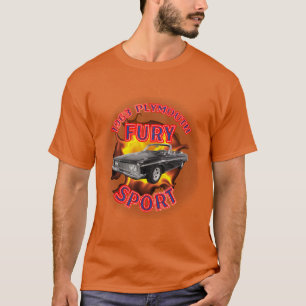 Camisa 1963 de deporte de la furia de Plymouth de
