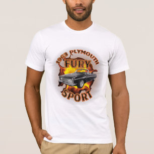 Camisa 1963 de deporte de la furia de Plymouth de