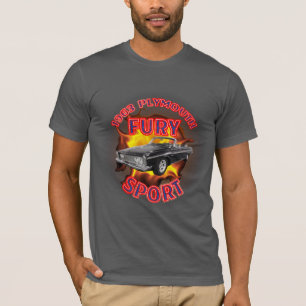 Camisa 1963 de deporte de la furia de Plymouth de