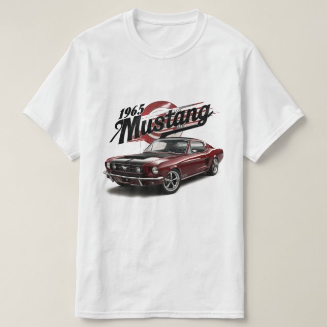 camisa 1965 mustang (Diseño del anverso)