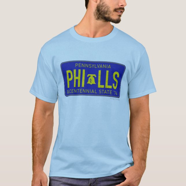 Camisa 1976 de la placa de Pennsylvania (Anverso)