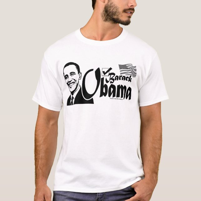 Camisa 2008 de Barack Obama (Anverso)