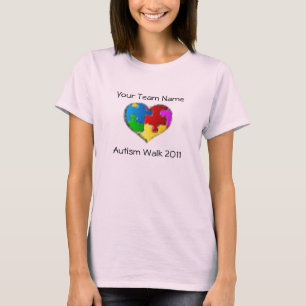 Camisa 2011 del paseo del autismo