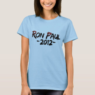 Camisa 2012 de Ron Paul de las mujeres