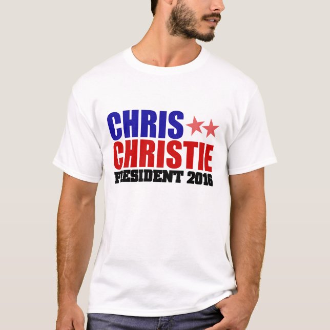 Camisa 2016 de Chris Christie (Anverso)