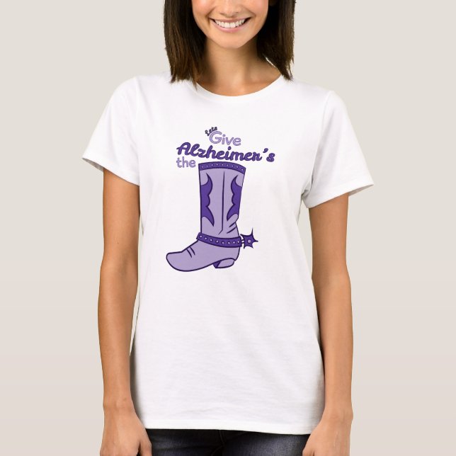 Camisa #2 de la bota de Alzheimers (Anverso)