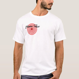 Camisa 2 del tomador de la culpa echada a un lado