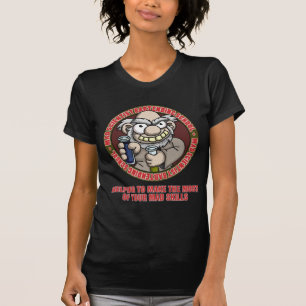 Camisa 3 de la escuela del científico que sirve