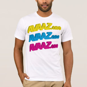Camisa 3D de Avaaz