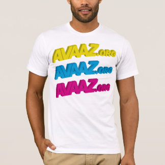 Camisa 3D de Avaaz