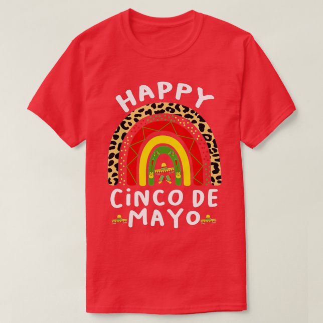 Camisa 5 De Mayo Viva México Cinco De Mayo Fiesta (Diseño del anverso)