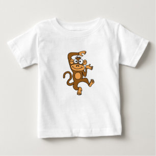 Camisa A.C. feliz del mono del baile