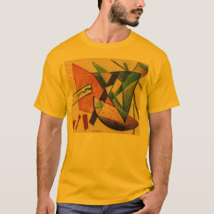 Camisa abstracta de baile de las formas