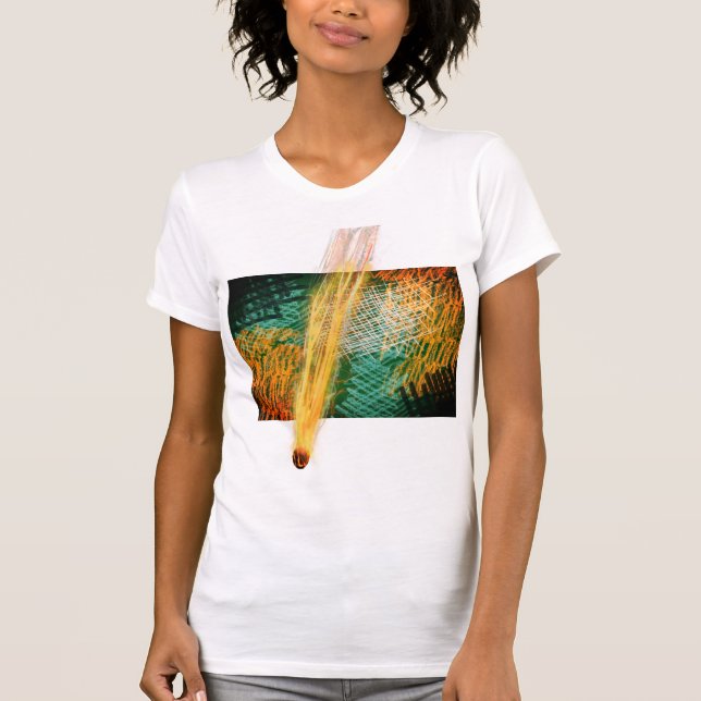 Camisa abstracta de las mujeres (Anverso)