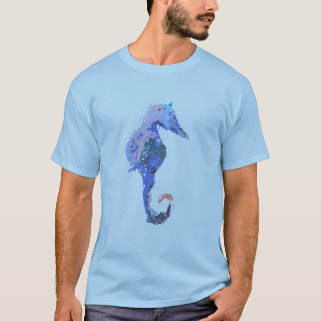 Camisa abstracta del Seahorse (Anverso)