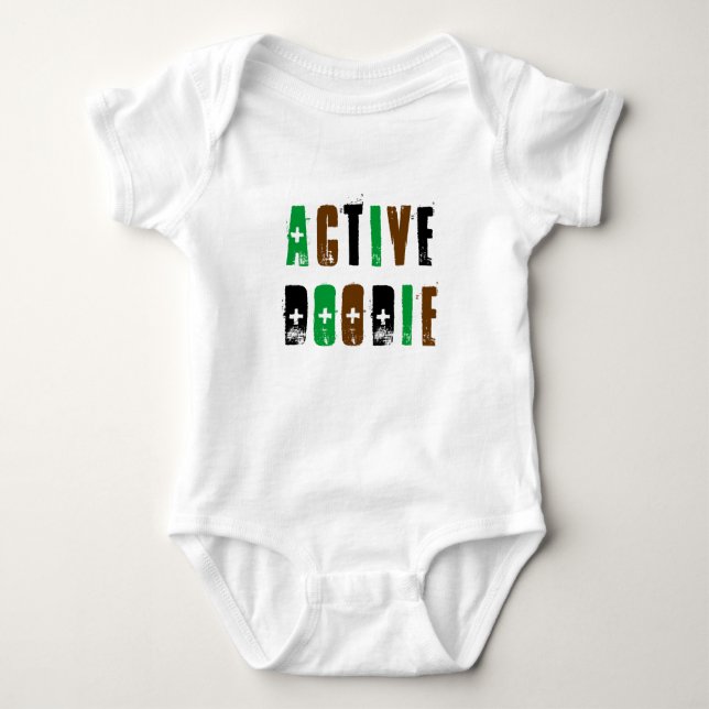 Camisa activa del bebé de Doodie (Anverso)