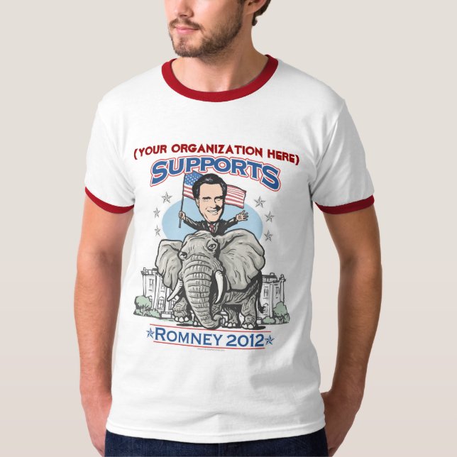 Camisa adaptable 2012 de Romney (Anverso)