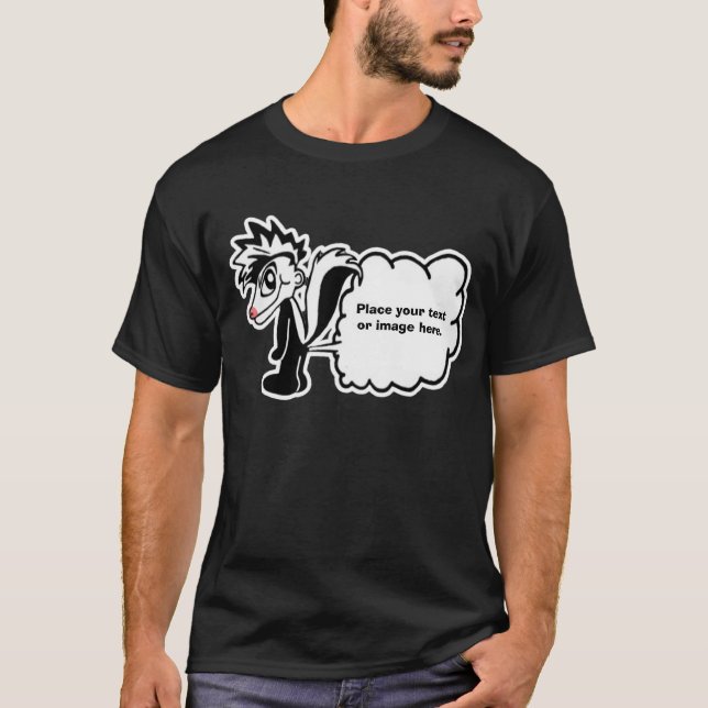 Camisa adaptable de la mofeta de los hombres (Anverso)