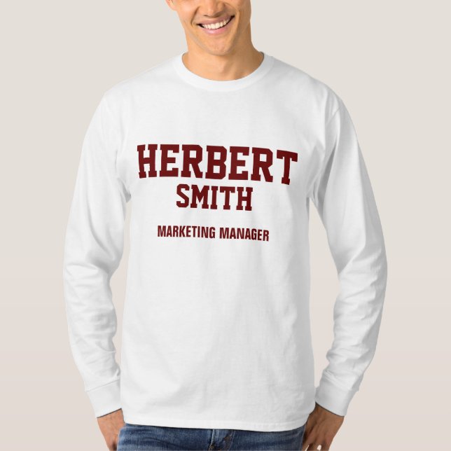 Camisa adaptable del texto (Anverso)
