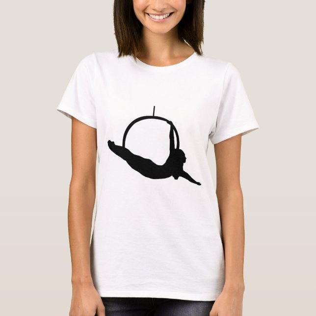 Camisa aérea de la silueta del aro (Anverso)
