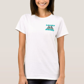 Camisa afortunada - Bajo-Rodillo femenino