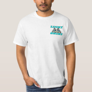 Camisa afortunada - Bajo-Rodillo masculino