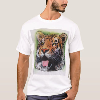 Camisa Airbrushed del tigre