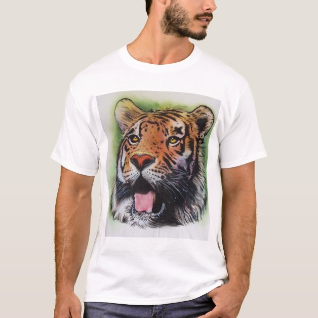 Camisa Airbrushed del tigre (Anverso)