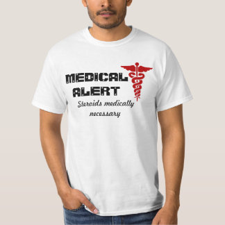 Camisa alerta médica para hombre