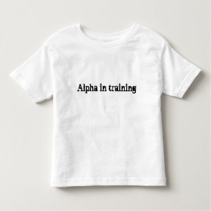 Camisa alfa futura del niño