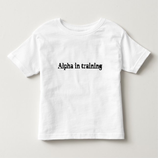 Camisa alfa futura del niño (Anverso)